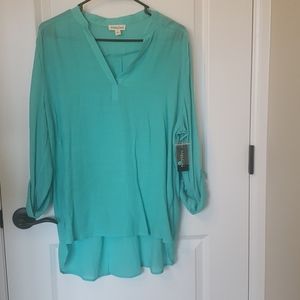 Messini Blouse seafoam Large